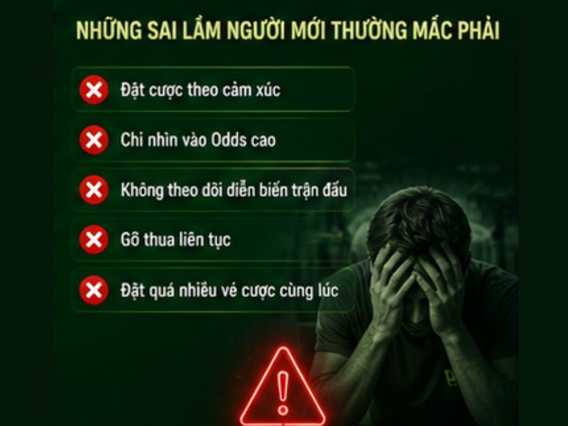 Những Sai Lầm Người Mới Thường Mắc Phải